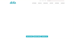 Desktop Screenshot of abila.com